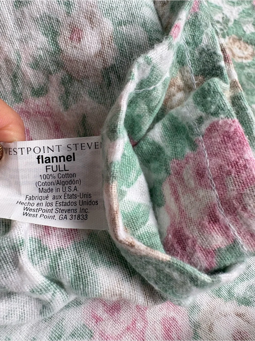 Westpoint Stevens Cottagecore Full 4 Piece Floral Sheet Set